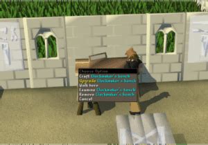 Clockmakers Bench Osrs
