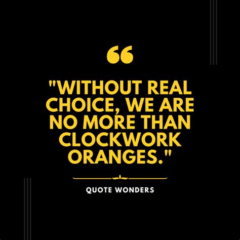 Clockwork Orange Quotes