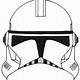 Clone Trooper Helmet Phase 2 Template