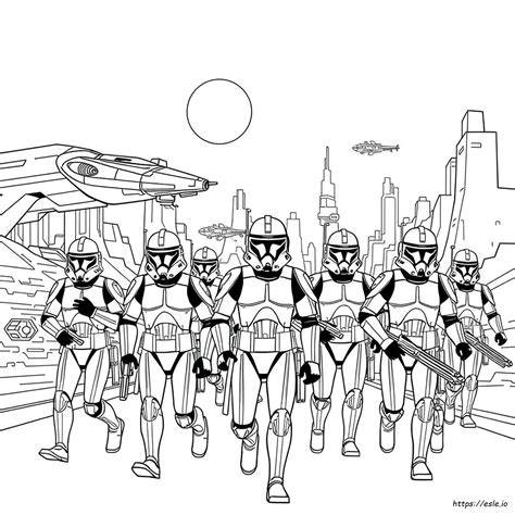Clone Wars Coloring Pages