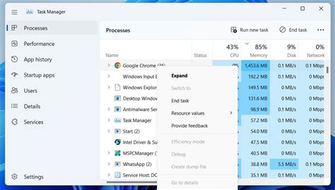 Close Program from Workspace