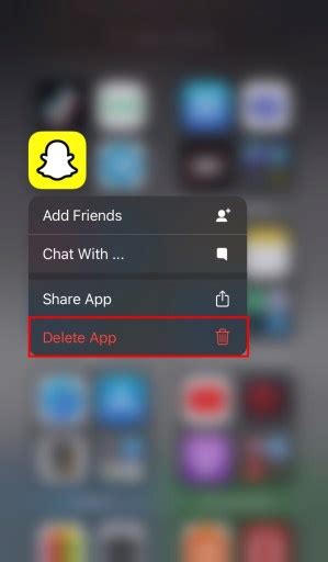 Close and Reopen the Snapchat App