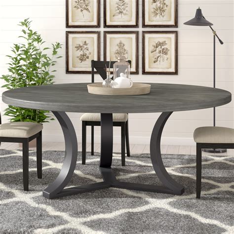 Closeout Round Dining Table For 8