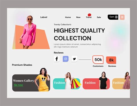 Clothing Store Website Template