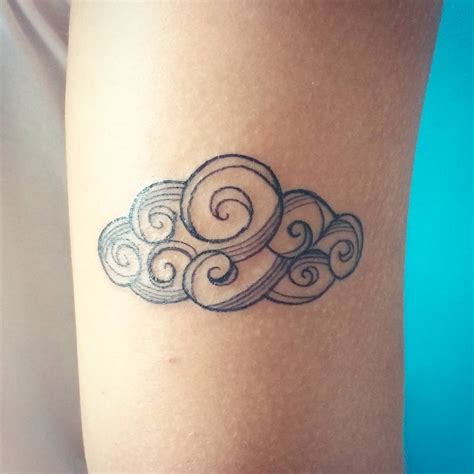 35 Ravishing Cloud Tattoos On Shoulder