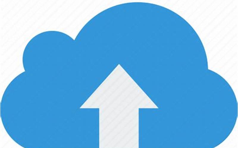 Cloud With Upload Arrow