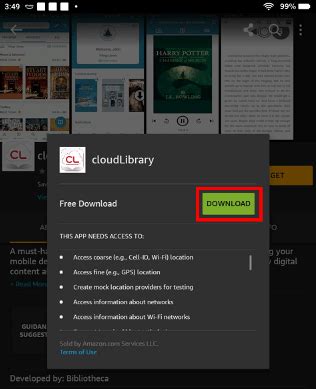 Discover Endless Reading Opportunities with Cloud Library App For Kindle Fire - Your Reading Companion