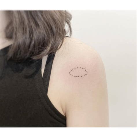 Cloud Tattoos Simple