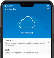 Menggunakan layanan cloud storage di HP OPPO