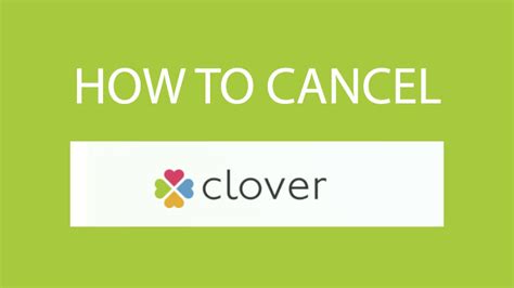 Clover subscription cancelled