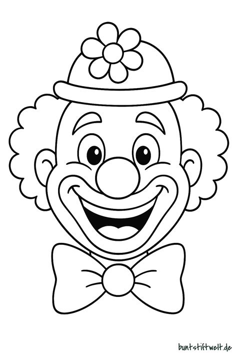 Clown Ausmalen
