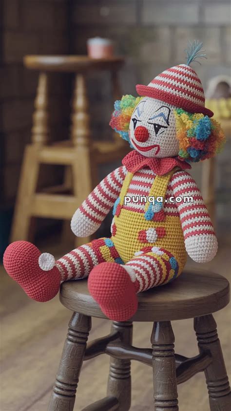 Clown Crochet Pattern Free