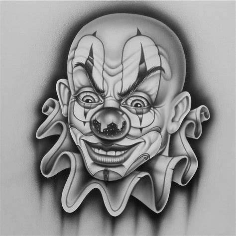 Clown Drawing Tattoos