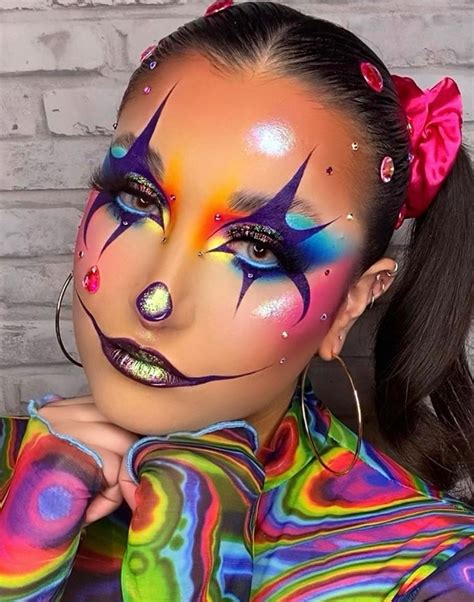Clown Makeup Colorful