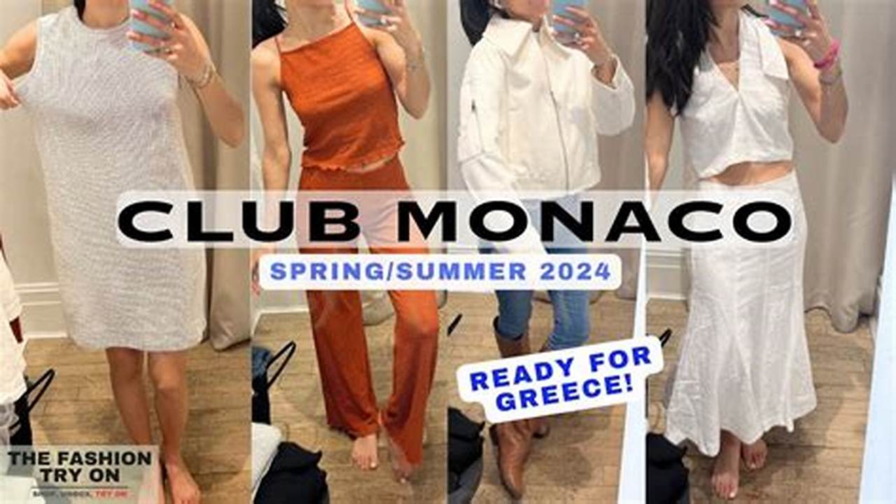 Club Monaco Spring 2024