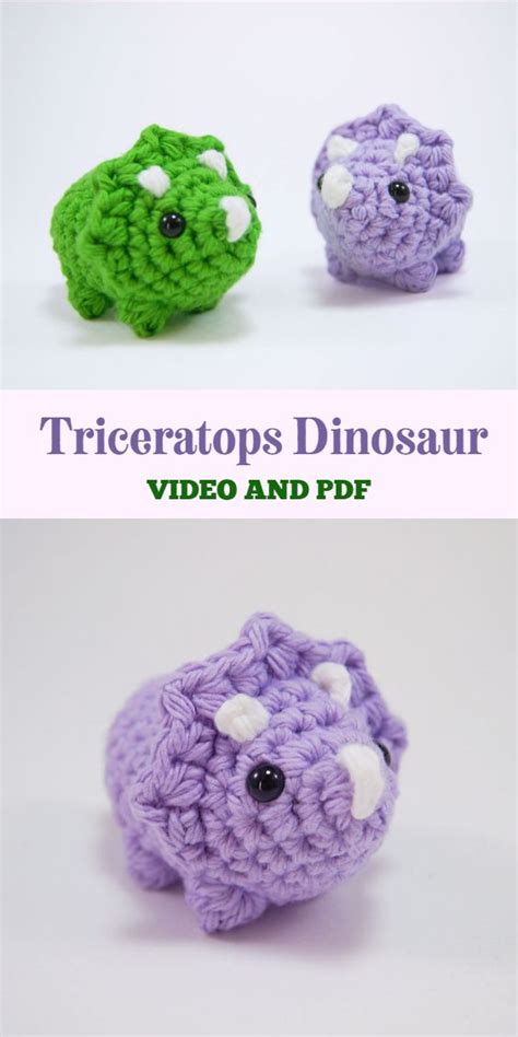 Club Crochet Triceratops