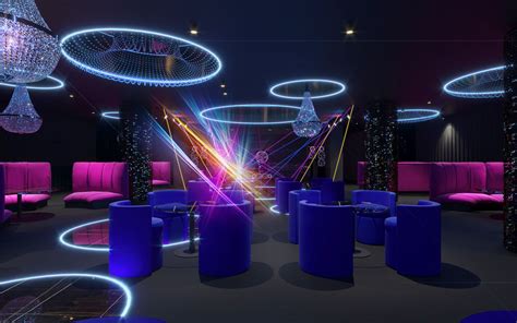 Club Interior Design Lighting