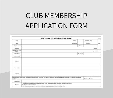 Download Printable Childrens Creative Club Membership Application