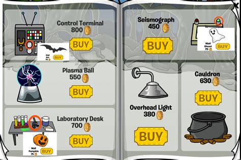 Club Penguin Catalog Secrets October 2017