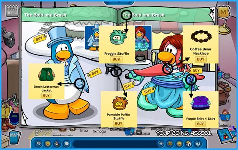 Club Penguin Style Catalog