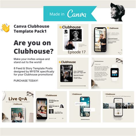 Clubhouse Template