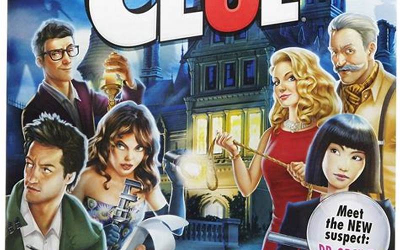 Clue Board Game Image