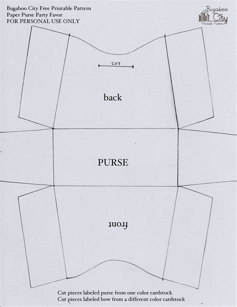 Clutch Purse Templates