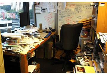 Cluttered workspaces image