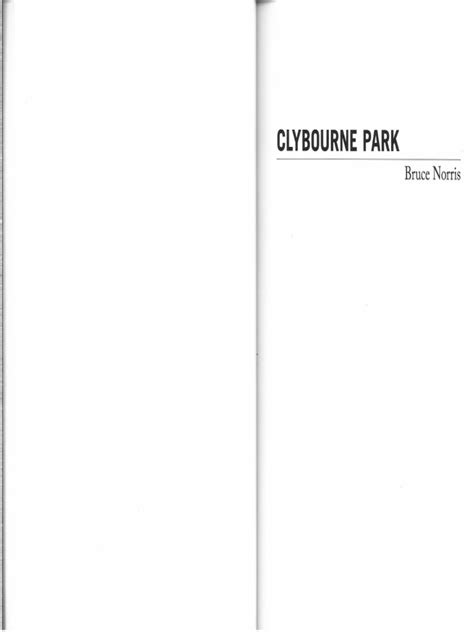 Unleash Your Literary Senses - Dive into Clybourne Park PDF Free and Explore This Masterpiece of American Drama!