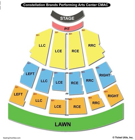 Cmac Canandaigua Seating Chart
