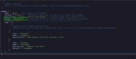 Cmdr: A fully extensible and type safe command console for Roblox 