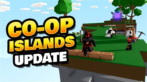 Co-Op Islands Update in Roblox Islands - YouTube