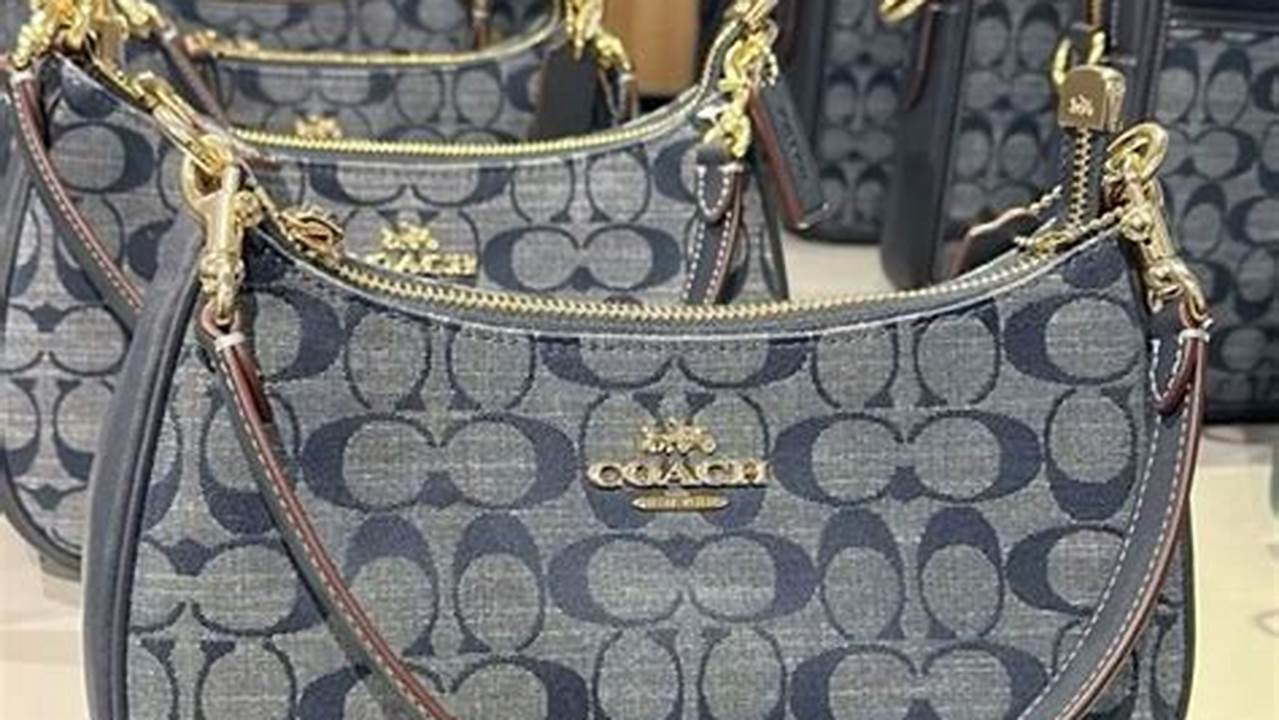 Coach Purse Denim Collection 2025 Model