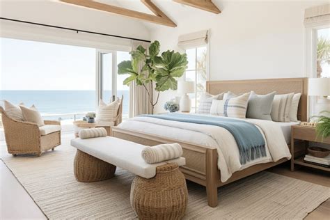 Coastal Bedroom Design by Joseph Minton