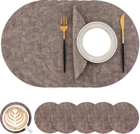 Coasters and Placemats Side Table Decor