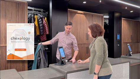 Coat check area streamlined process