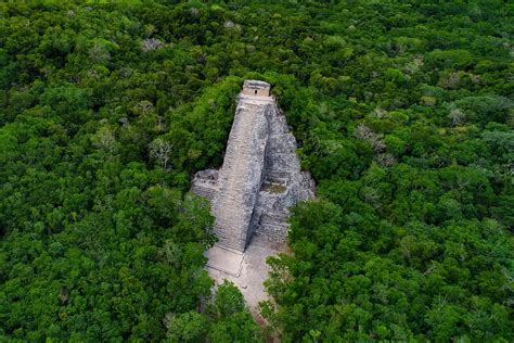 Coba Pyramid View