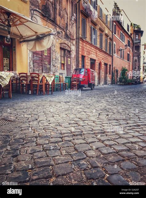 Cobblestone Streets of Rome