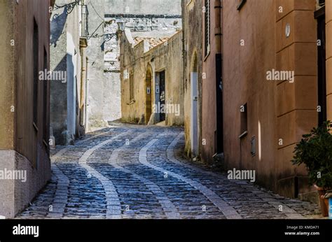 Cobblestone streets of Erice