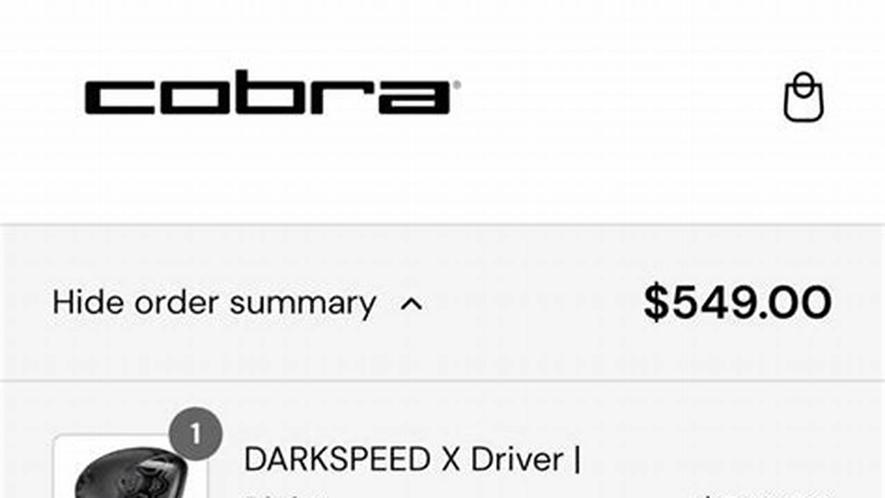 Cobra Golf Discount Code 2024