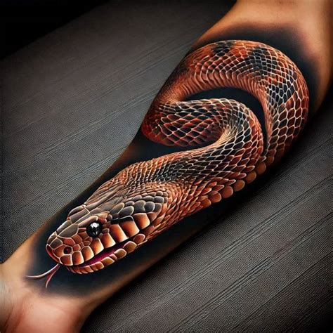 Cobra Skin Tattoo