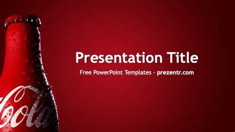 Powerpoint Template Coca Cola Free Printable Templates