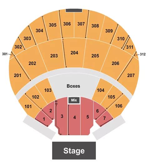 Coca Cola Amphitheatre Seating Chart
