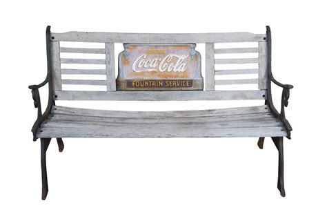 Sip in Style: Premium Coca Cola Park Bench for Sale Now!