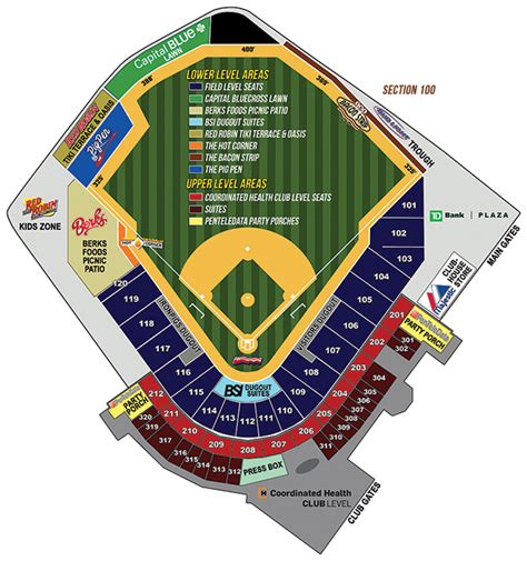 Coca Cola Park Seating Chart With Rows