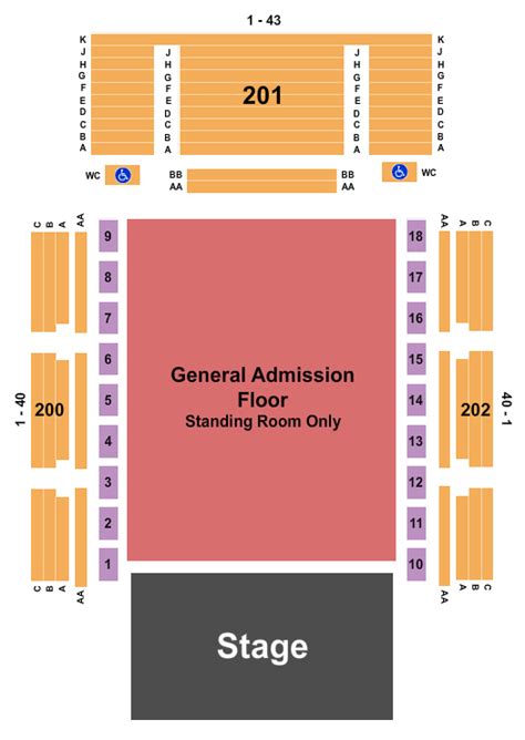 Coca-cola Roxy Seating Chart