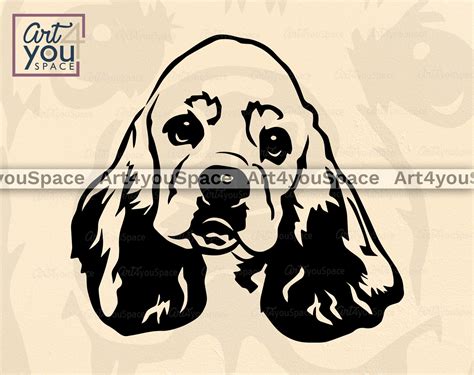 Download Cocker Spaniel Dog For Cricut