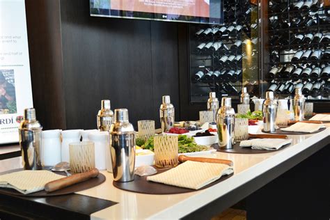 Cocktail class setup