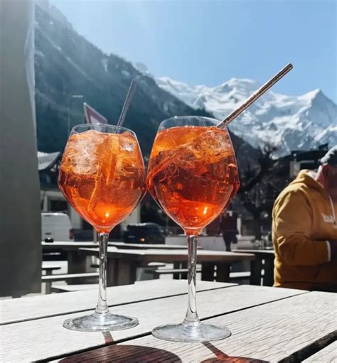 Cocktails in Chamonix