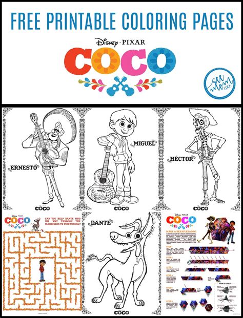 Coco Movie Worksheet Answer Key